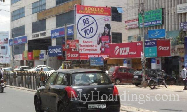 Hoardings Nungambakkam in Chennai, Chennai Billboard advertising
